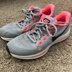 Nike size 8.5 sneakers. Nike Zoom Vomero 12. Like new, only worn for a week.